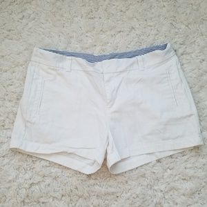 JCP Size 12 White Chino Shorts